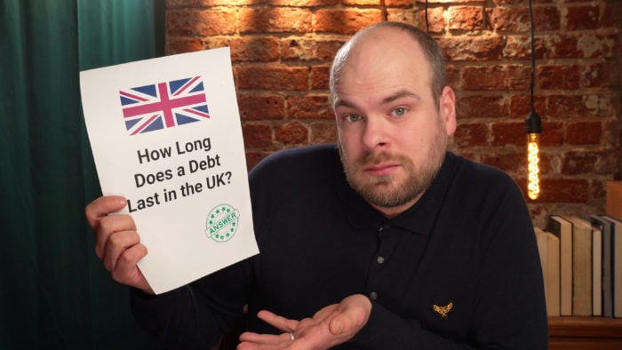 how long does debt last in the uk