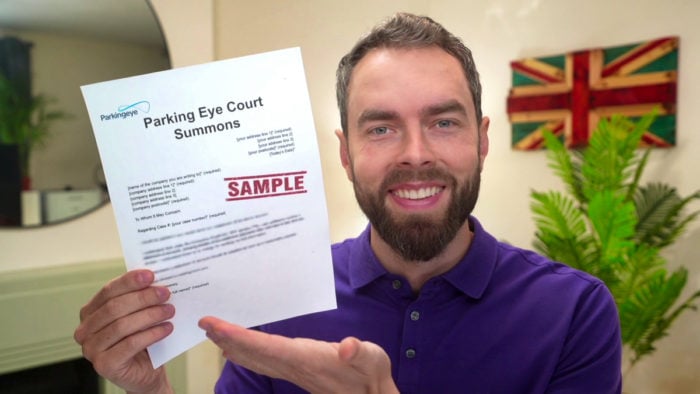 Parking Eye Court Summons