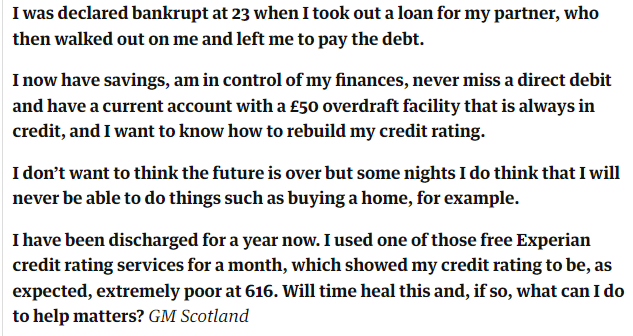 Disadvantages of bankruptcies