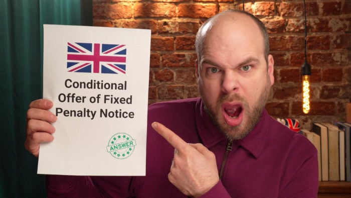 conditional offer of fixed penalty notice